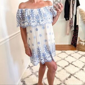 Revolve Miguelina Angelique Lace Mini Dress XS